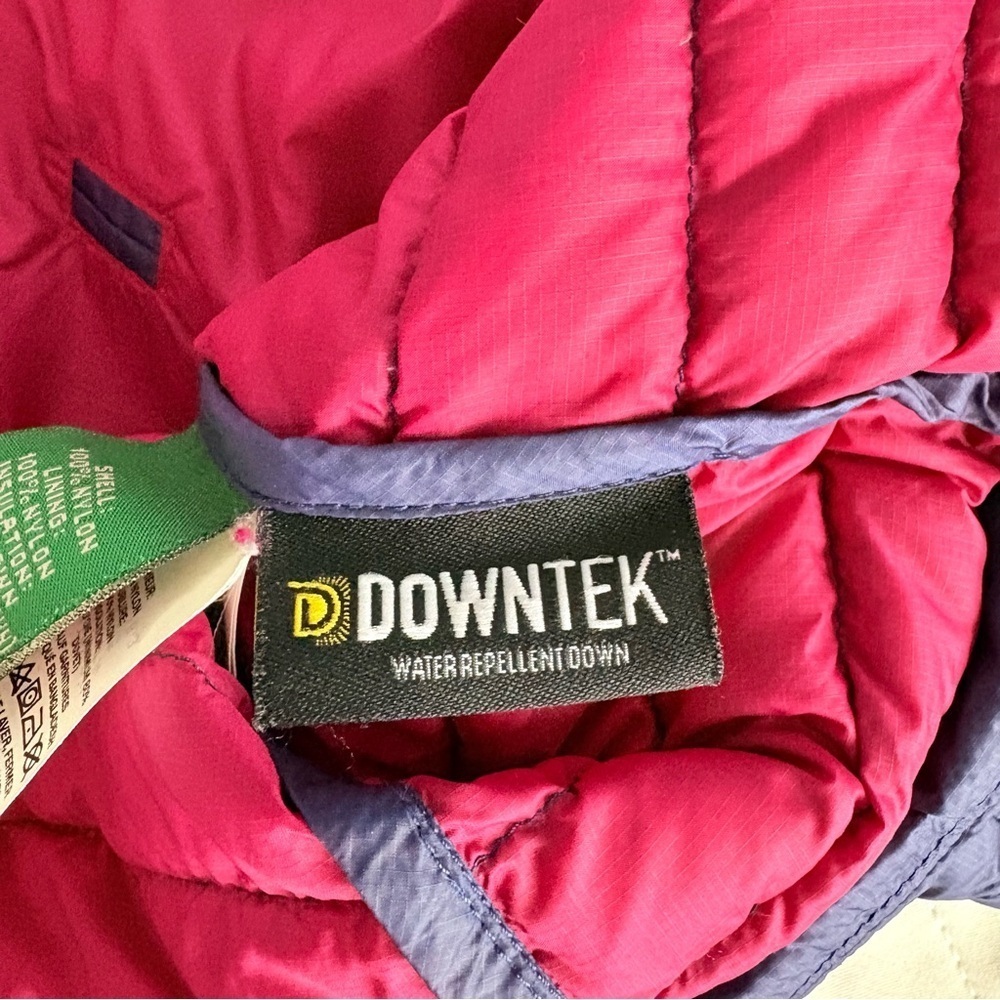 L.L. Bean Girls Purple Puffer Down Jacket - Picture 9 of 13